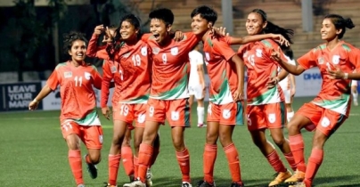ভুটানের জালে ৮ গোল বাংলাদেশের মেয়েদের