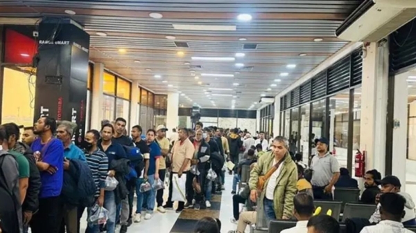 লিবিয়া থেকে ফিরল প্রতারণার শিকার ৩০৯ বাংলাদেশি