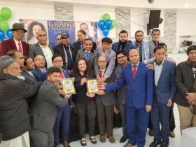 ব্রঙ্কসে নাটালিয়া-এন মজুমদারকে সংম্বর্ধনা ব্রঙ্কসে নাটালিয়া-এন মজুমদারকে সংম্বর্ধনা