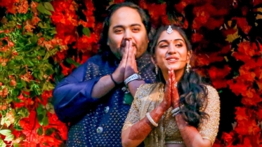 অনন্ত-রাধিকার এবারের আসরেও থাকছে চোখ ধাঁধানো চমক! অনন্ত-রাধিকার এবারের আসরেও থাকছে চোখ ধাঁধানো চমক!