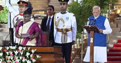 টানা তৃতীয় মেয়াদে শপথ নিয়ে ইতিহাস গড়লেন নরেন্দ্র মোদী টানা তৃতীয় মেয়াদে শপথ নিয়ে ইতিহাস গড়লেন নরেন্দ্র মোদী