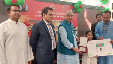 কুয়েতে শিশু-কিশোরদের রং তুলিতে বঙ্গবন্ধুর সোনার বাংলা