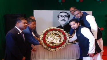 বঙ্গবন্ধুর জন্মদিনে আগরতলা দূতালয়ে বর্ণিল আয়োজন
