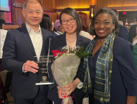 MICHELLE WANG HONORED AS WOMAN OF DISTINCTION AT THE NY STATE CAP