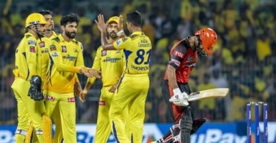 হায়দরাবাদকে ১৩৪ রানেই আটকে দিলো চেন্নাই