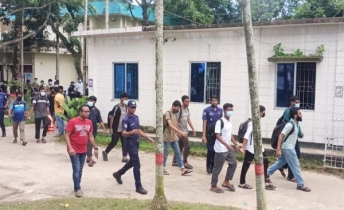 পুলিশের দাবি, গোয়েন্দা তথ্যের ভিত্তিতে ৩১ বুয়েট শিক্ষার্থীসহ ৩৪