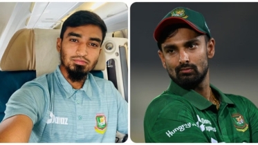 শ্রীলঙ্কার ফ্লাইট ধরলেন তানজিম, লিটনের জন্য আরও অপেক্ষা শ্রীলঙ্কার ফ্লাইট ধরলেন তানজিম, লিটনের জন্য আরও অপেক্ষা