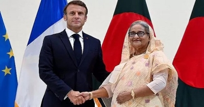 ফ্রান্সের উড়োজাহাজ ও স্যাটেলাইটে আস্থা রাখায় বাংলাদেশকে ধন্যবাদ ম ফ্রান্সের উড়োজাহাজ ও স্যাটেলাইটে আস্থা রাখায় বাংলাদেশকে ধন্যবাদ ম