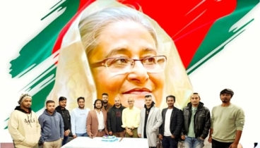 কানাডায় শেখ হাসিনার জন্মদিন পালন ছাত্রলীগের