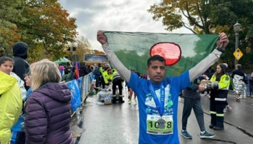 কানাডায় আন্তর্জাতিক ম্যারাথনে বাংলাদেশি আমান কানাডায় আন্তর্জাতিক ম্যারাথনে বাংলাদেশি আমান