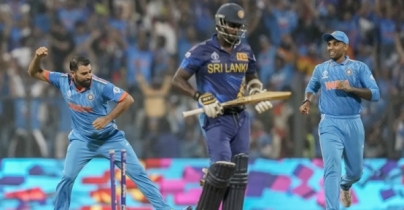 লঙ্কানদের ৫৫ রানে গুটিয়ে বিশ্বকাপ ইতিহাসের দ্বিতীয় বড় জয় ভারতের লঙ্কানদের ৫৫ রানে গুটিয়ে বিশ্বকাপ ইতিহাসের দ্বিতীয় বড় জয় ভারতের