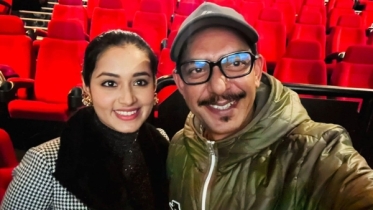 চঞ্চল ভাইকে এভাবে কখনও পর্দায় দেখা যায়নি: ফারিণ চঞ্চল ভাইকে এভাবে কখনও পর্দায় দেখা যায়নি: ফারিণ