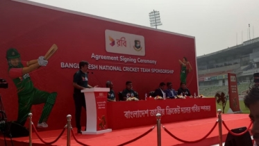 ৫০ কোটি টাকায় বাংলাদেশ জাতীয় দলের স্পন্সর রবি