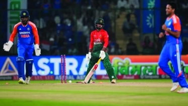 ব্যাটিং ব্যর্থতায় বাংলাদেশের আরও একটি হার ব্যাটিং ব্যর্থতায় বাংলাদেশের আরও একটি হার