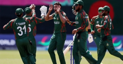সুপার এইটের সঙ্গে ২০২৬ বিশ্বকাপেও জায়গা নিশ্চিত করলো বাংলাদেশ সুপার এইটের সঙ্গে ২০২৬ বিশ্বকাপেও জায়গা নিশ্চিত করলো বাংলাদেশ