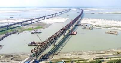 বঙ্গবন্ধু রেল সেতু দিয়ে পরীক্ষামূলক ট্রেন চলবে মঙ্গলবার বঙ্গবন্ধু রেল সেতু দিয়ে পরীক্ষামূলক ট্রেন চলবে মঙ্গলবার