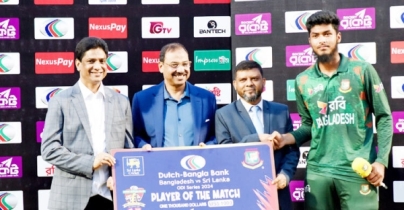 তামিমকে পেছনে ফেলে ম্যাচসেরা রিশাদ