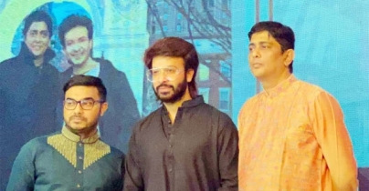 শাকিবের জন্মদিনে বুর্জ খলিফায় ‘রাজকুমার’